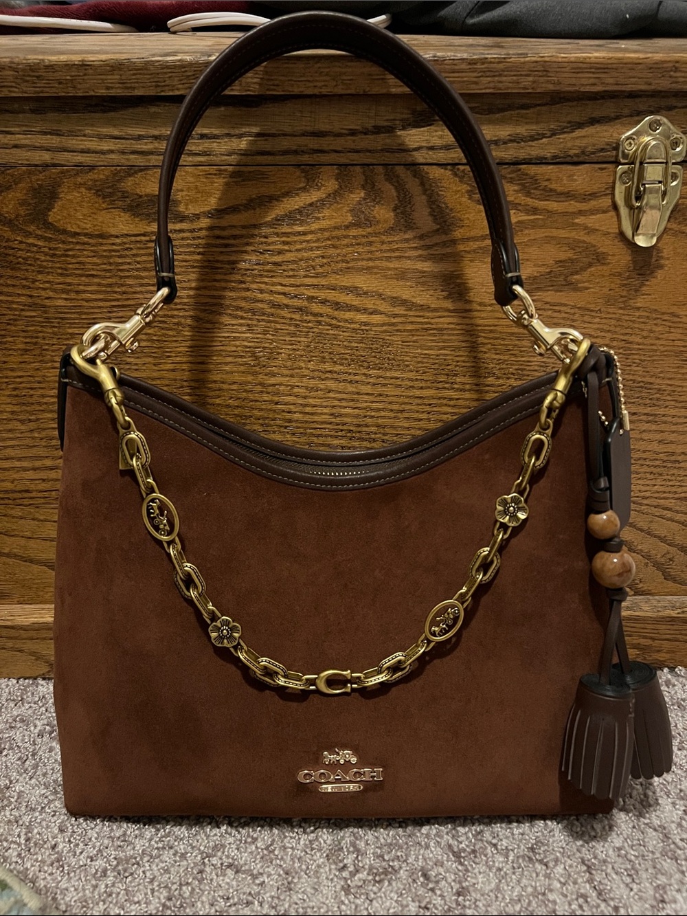 Coach Outlet Laurel Shoulder Bag With Tassels